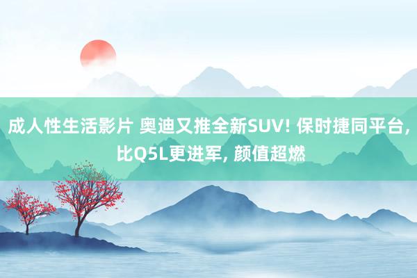 成人性生活影片 奥迪又推全新SUV! 保时捷同平台, 比Q5L更进军, 颜值超燃